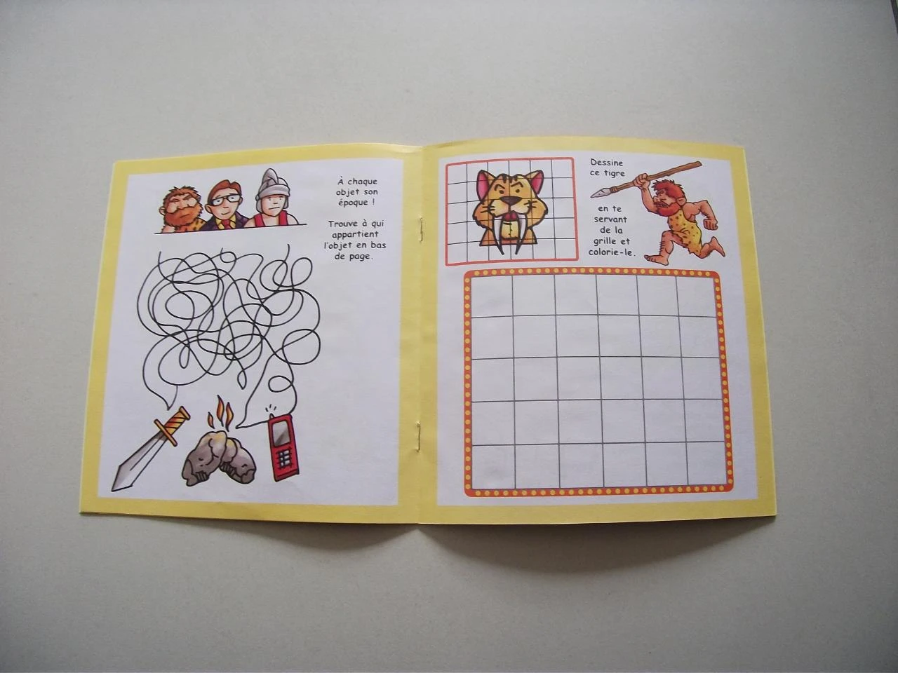Boek prehistorische spelletjes voor kinderen – photo 6